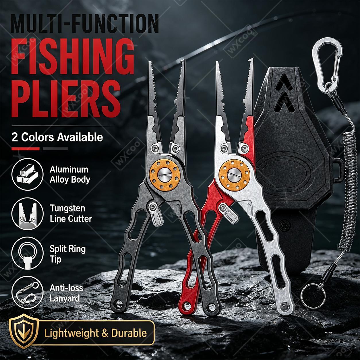 Fishing Hook Remover - Pinze da Pesca Multifunzione in Lega