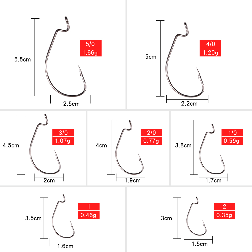 LUSHAZER 10 pz/lotto ami da pe - Fishing Hook Assortment recensione e prezzo