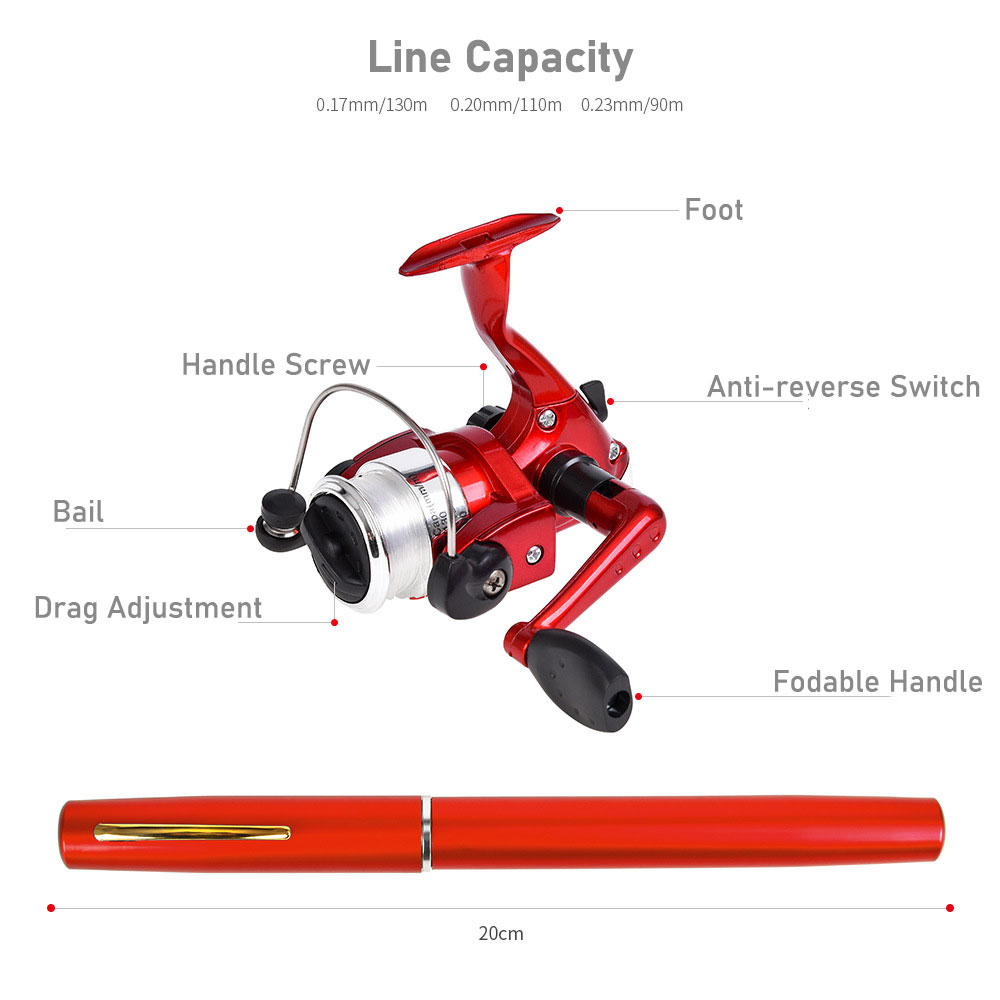 Canna da pesca a forma di mini - Penn Reel Fierce recensione e prezzo