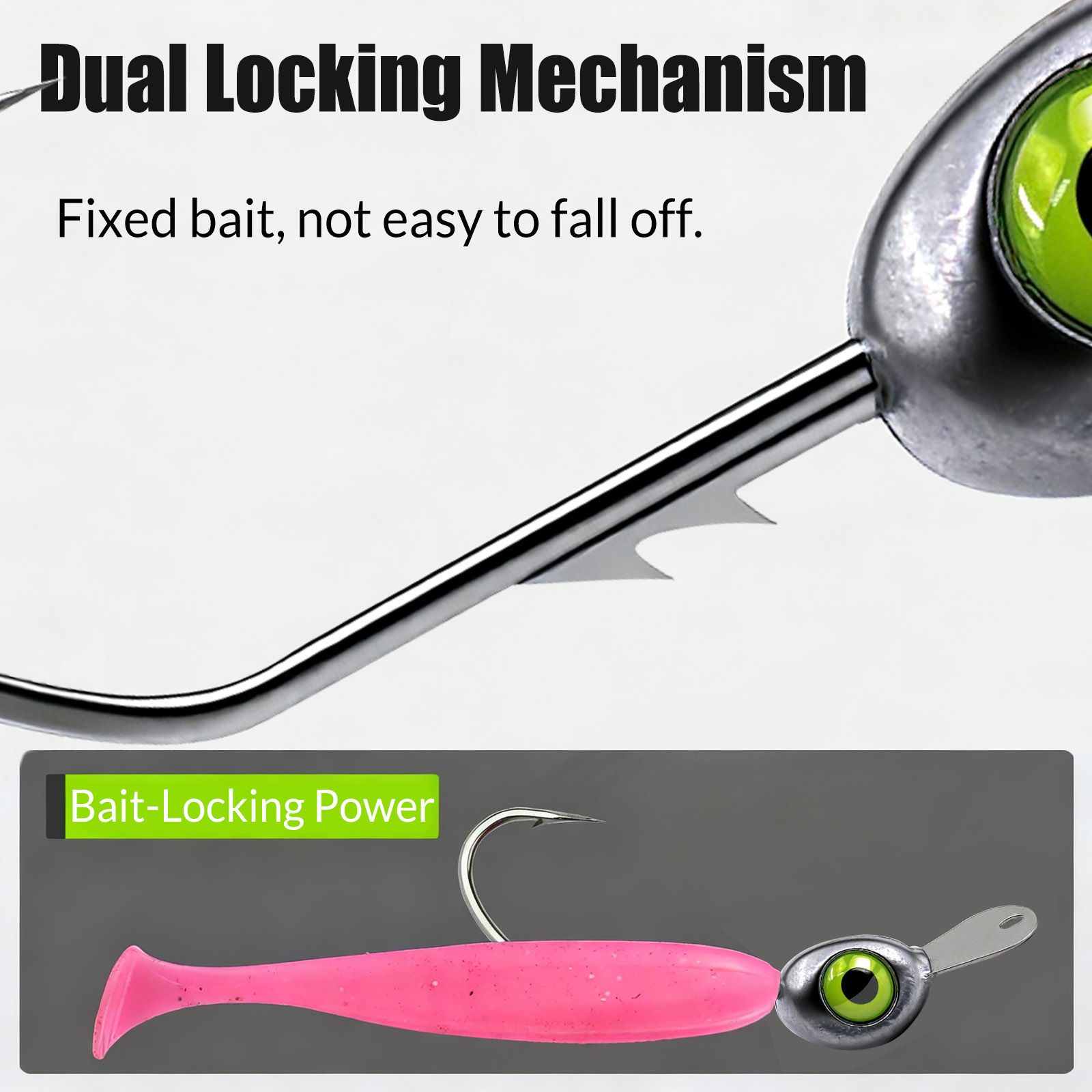Gancio per maschere con testa  - Fishing Hook Weedless recensione e prezzo