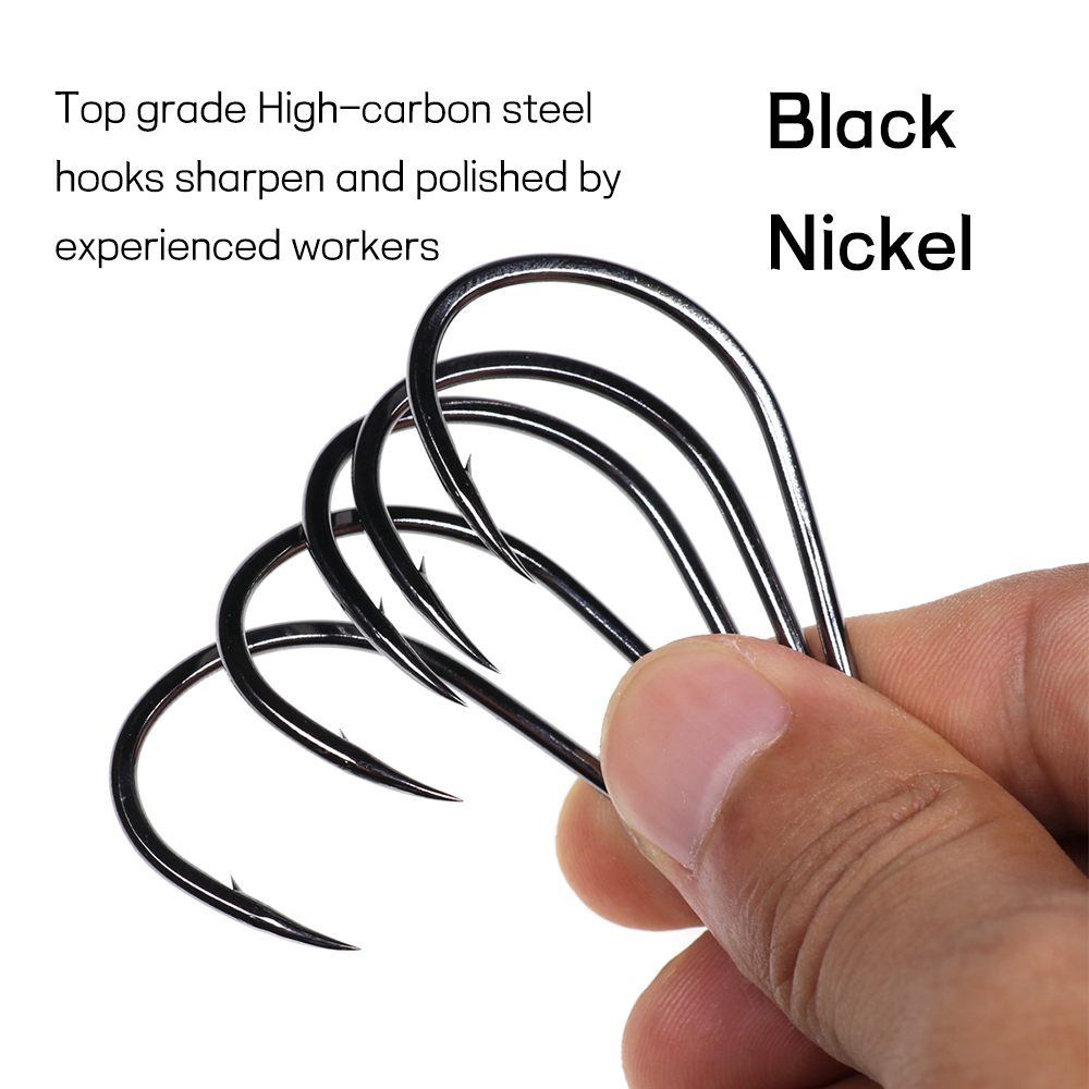 Bimoo 20 pezzi Offset gancio a - Fishing Hook Barbless recensione e prezzo