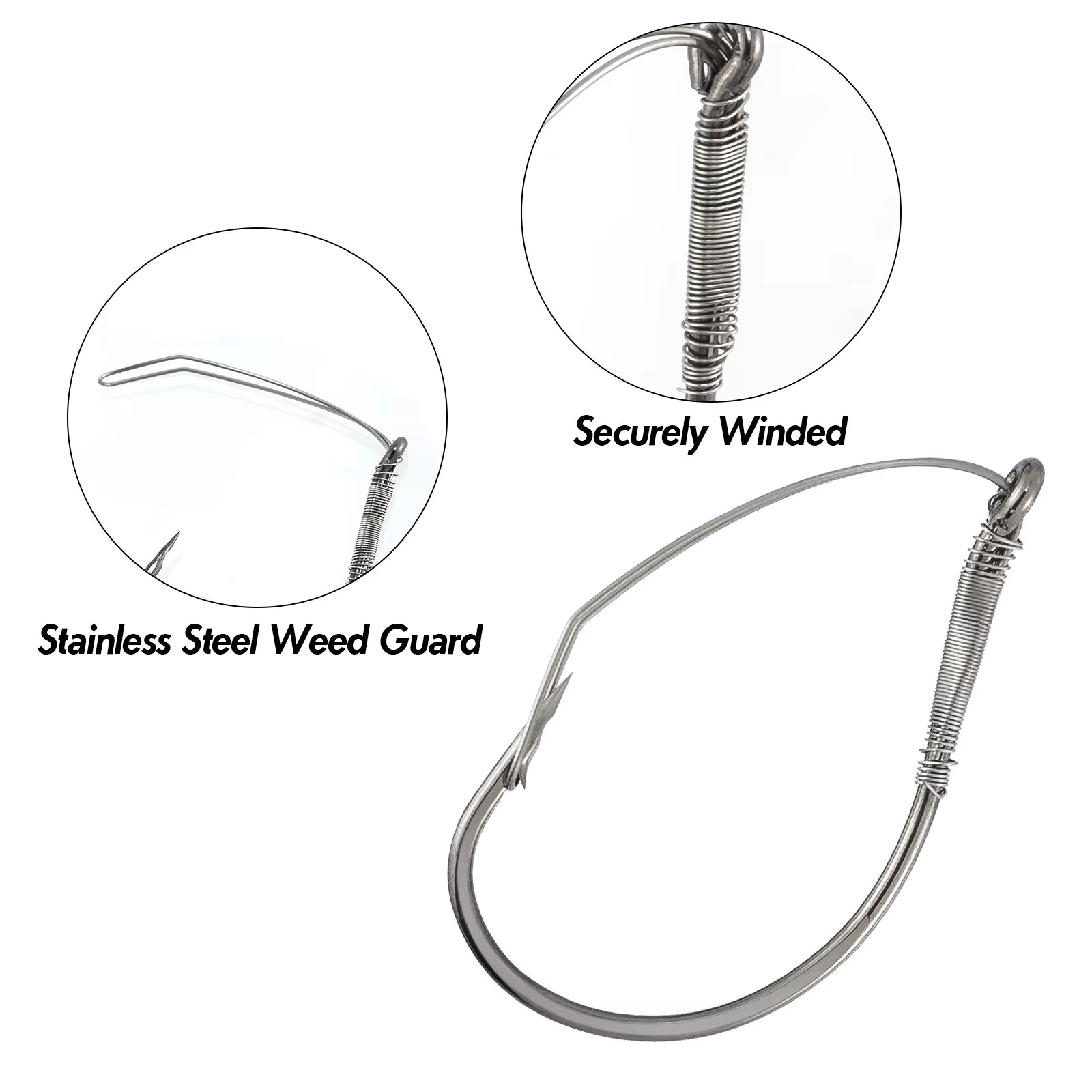 FishTrip Weedless Wacky Rig Ga - Fishing Hook Weedless recensione e prezzo