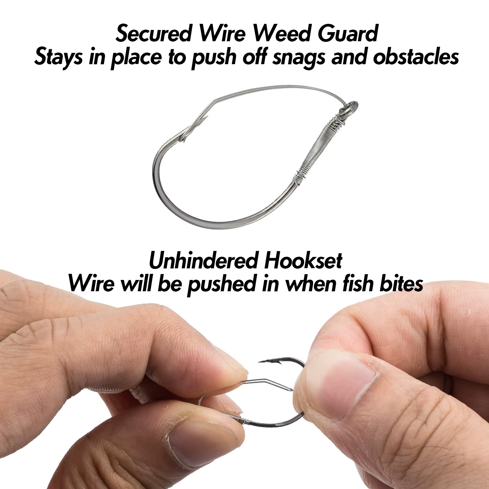FishTrip Weedless Wacky Rig Ga - Fishing Hook Weedless recensione e prezzo