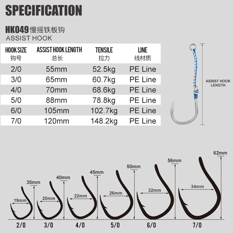 2 pz/borsa Gancio singolo lent - Fishing Hook Barbless recensione e prezzo