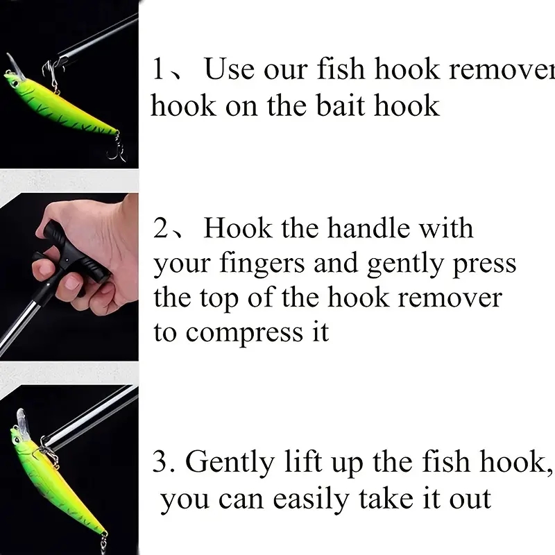 1pc portatile in alluminio T-H - Fishing Hook Remover recensione e prezzo