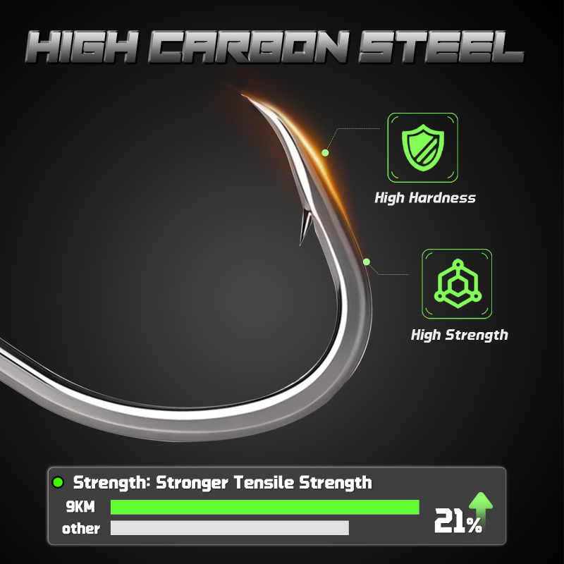 9KM Ganci per esche vive Ami d - Fishing Hook Barbless recensione e prezzo